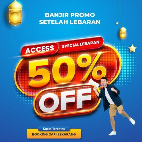 ACCESS-ES - Promo Lebaran Early Bird 2023 Promo Lebaran Early Bird disiapkan Khusus buat Kamu yang ingin bisa Cas-Cis-Cus Bahasa Inggris dalam waktu yang singkat!. DIJAMIN! Kamu bakal menikmati belajar bahasa Inggris dengan suasana LEBARAN di Kampung Inggris yang SERU sekaligus FUN. Kamu memiliki kesempatan untuk meningkatkan kemampuan bahasa Inggris Kamu dengan mengikuti Kelas sebanyak 4x Sehari dengan durasi selama 2 minggu dan dibimbing langsung oleh para Coaches yang memiliki kompetensi level internasional.