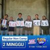 ACCESS-ES - Paket Reguler Non Camp 2 Minggu Early Bird dibagi menjadi 3 level yaitu Level 1, Level 2 dan Level 3. Untuk mengikuti paket ini, Kamu wajib melalui Measuring test terlebih dahulu untuk menentukan Level kelas yang sesuai dengan kebutuhan kamu. (sehingga dalam satu kelas kemampuan peserta akan merata). Paket Reguler Non Camp 2 Minggu Early Bird memiliki 4x kelas/pertemuan yang wajib diikuti selama hari aktif (senin-jumat) Yang akan Kamu pelajari ketika mengikuti Paket Reguler Non Camp ACCESS-ES Kampung Inggris Pare sebagai berikut: